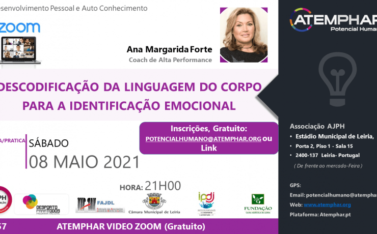 Margarida Forte – 08-05-2021-Palestra 57- ATEMPHAR ONLINE