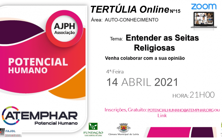 Tertulia Nº 15- ATEMPHAR – ONLINE- 14-04-2021