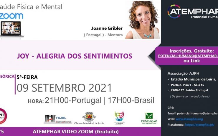 Joanne Gribler – Palestra Online Nº 75- ATEMPHAR- Set- 2021