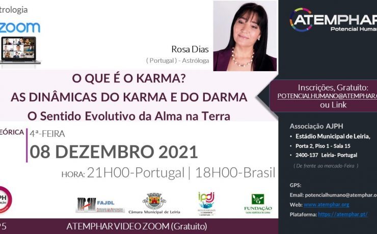 Rosa Dias – Palestra 95- ATEMPHAR – 08-12-2021
