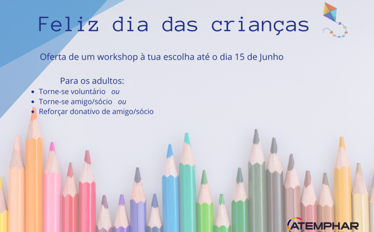 Feliz dia das crianças