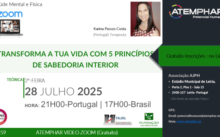 Karina Costa - Palestra 259, Online Zoom