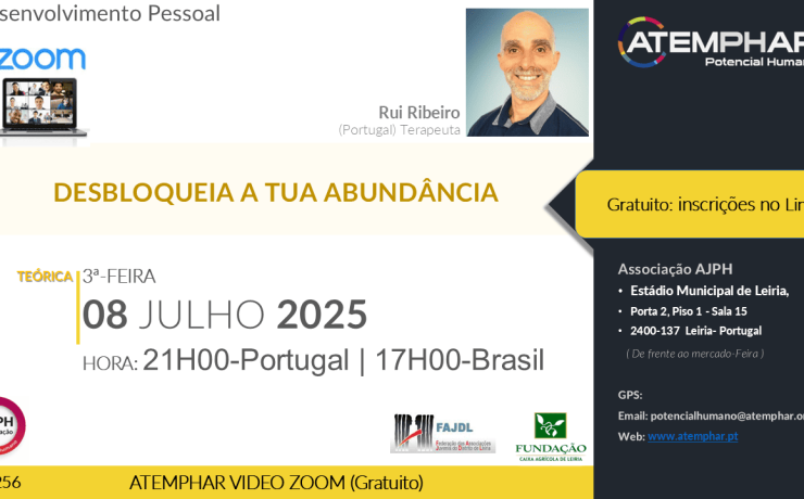 Rui Ribeiro - Palestra 256, Online- ATEMPHAR-