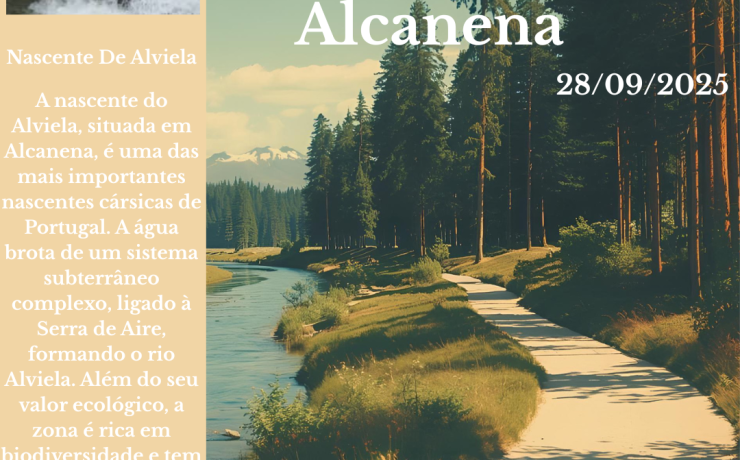 Nascente e Baragem de Alviela -Alcanena