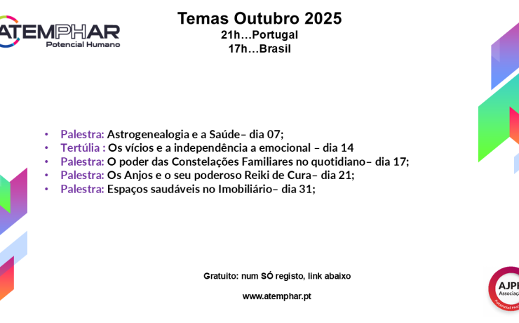 Para todas as idades.